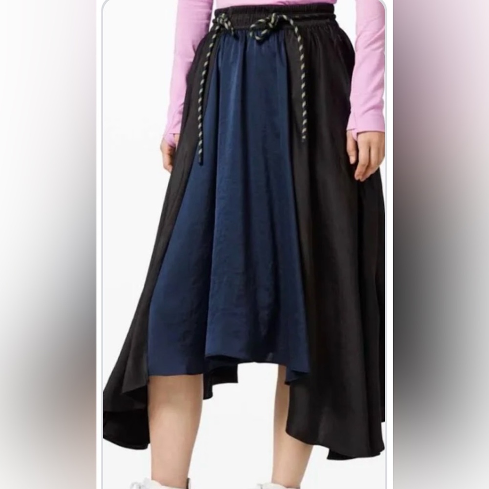 Lululemon lab ROKSANDA collab asymmetric knot rope skirt & crop top small (6)